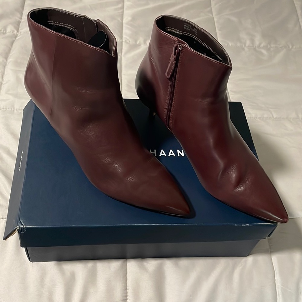 Cole Haan Women’s Vesta Bootie - Cordovan Leather 8.5